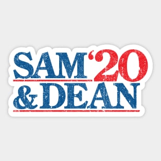 Sam & Dean 2020 Sticker